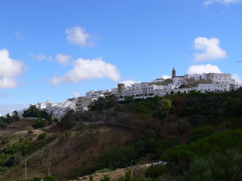 Hotel Hostal El Mirador Vejer de la Frontera Esterno foto